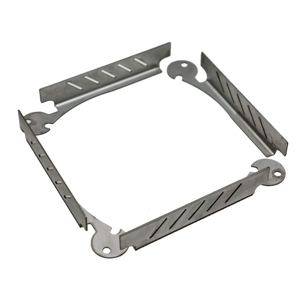 Cassette stove windshield