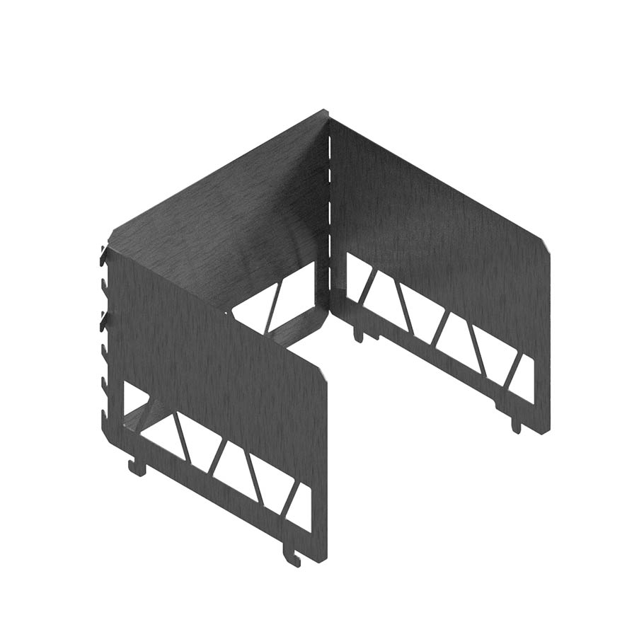 Titanium windshield (for carbon UL tables)