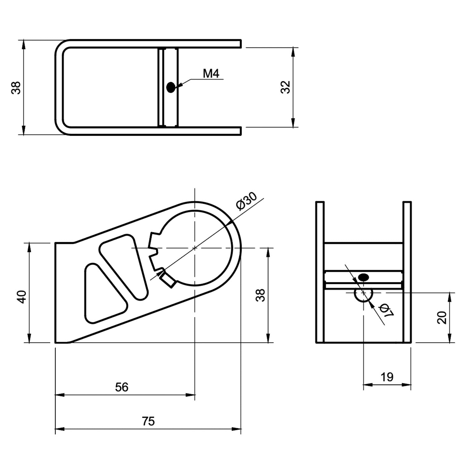 室内ルーフバーベース